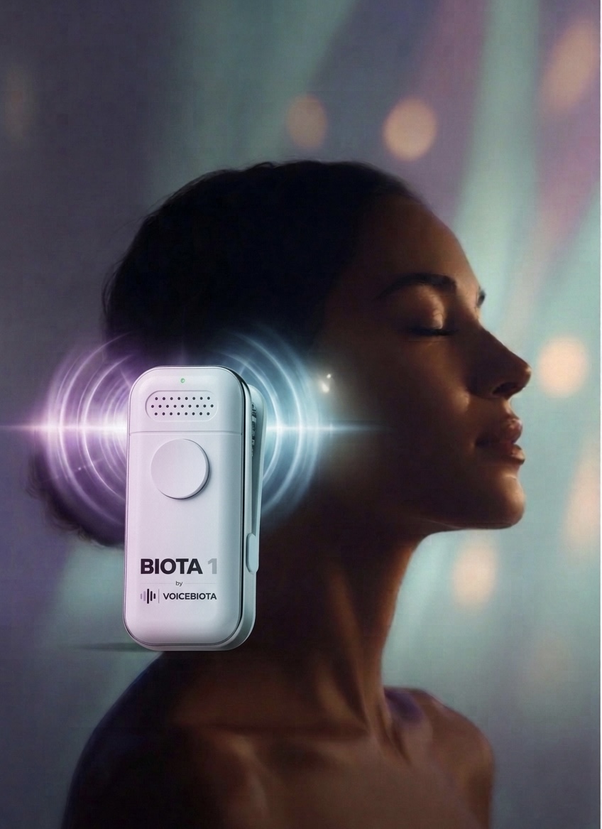 Voice biomarker visualisation